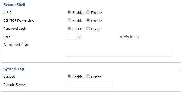 dd-wrt services