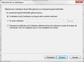 mmc compte ordinateur local