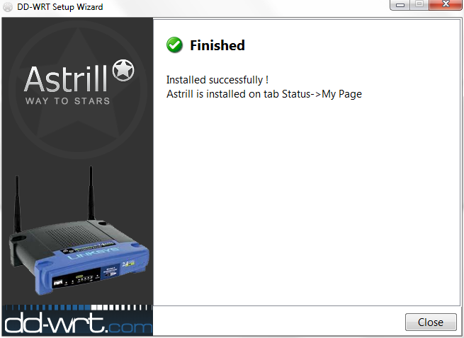 dd-wrt success