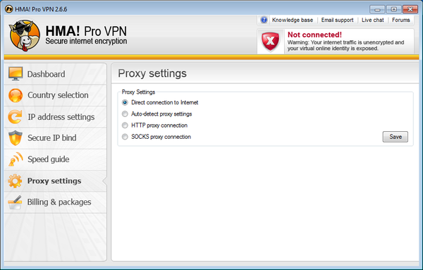 HMA Proxy