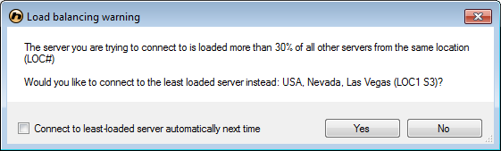 HMA load balancing