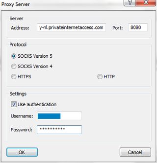 Private Internet Access - Partie II: SOCKS5 + IRC 2