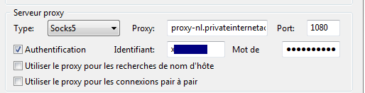 utorrent serveur proxy