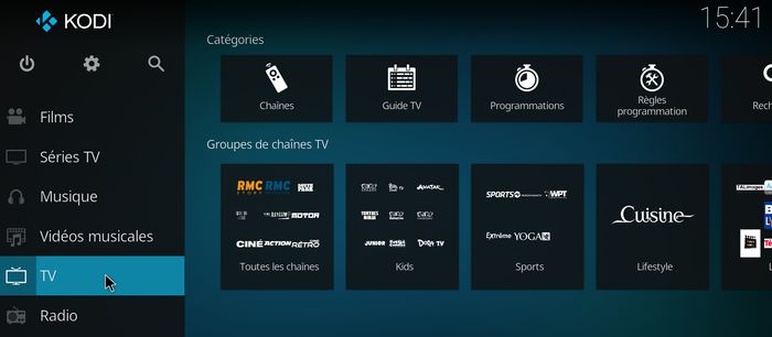Regarder les chaînes TV françaises sur KODI à partir d' une URL M3U avec PVR IPTV Simple Client 6