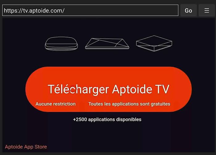 Aptoide TV - Store alternatif et indépendant pour BOX Android TV 3