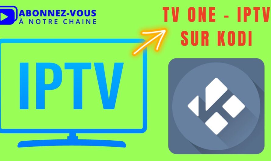 Installer TVOne – Extension IPTV pour KODI