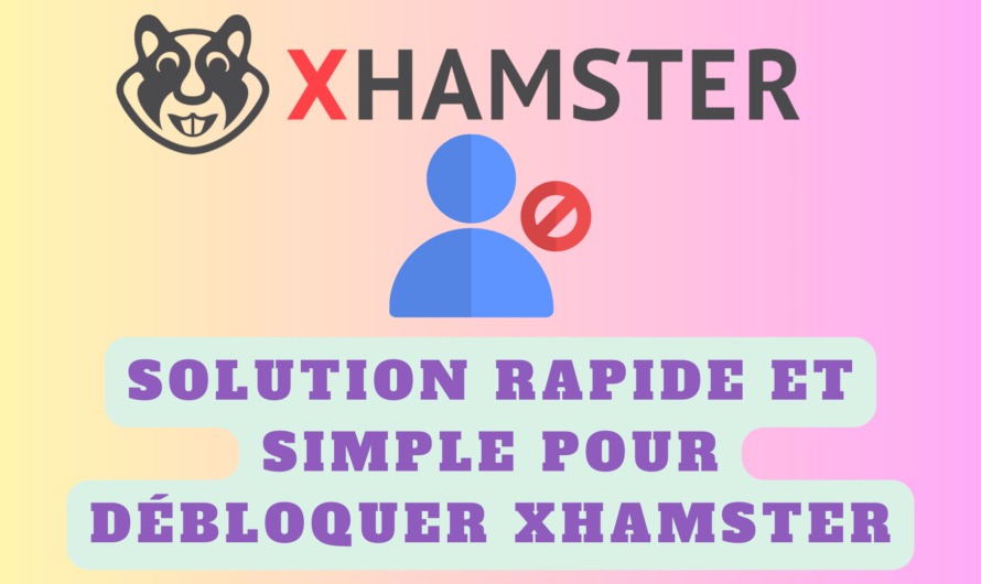 xHamster inaccessible – Solution pour accéder à xHamster en France