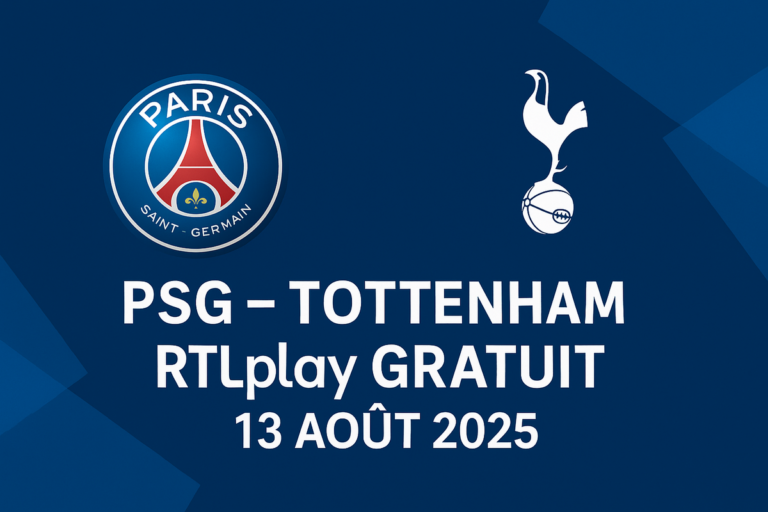 psg tottenham gratuit